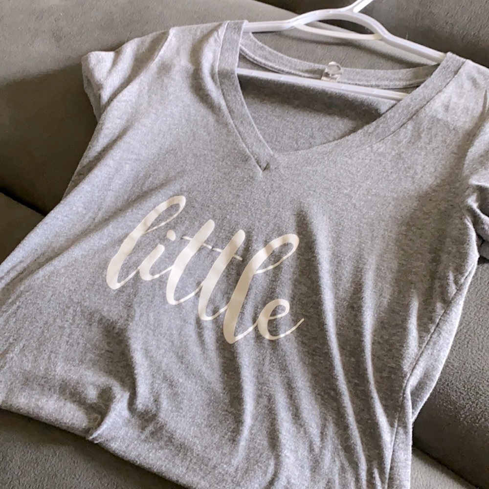 Big little tee for sorority